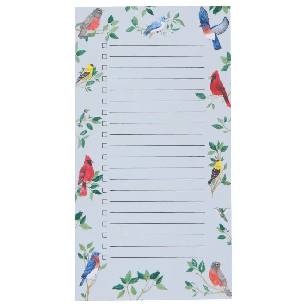 Birdsong List It Magnetic Notepad - PABOOM