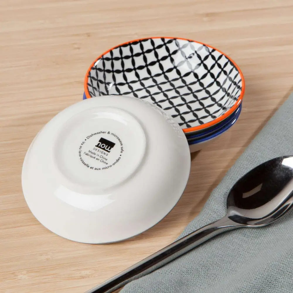 Black Lattice Dipping Bowl