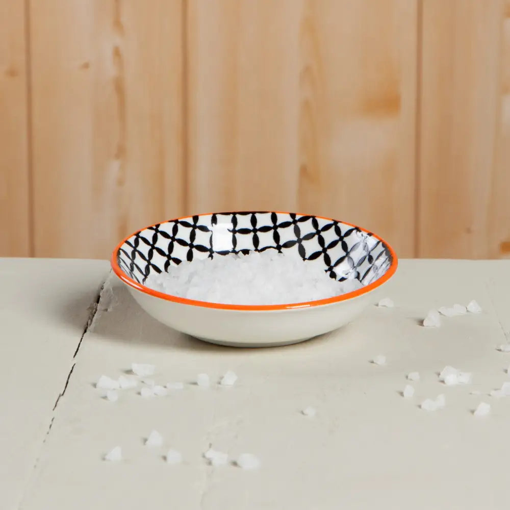 Danica - Black Lattice Dipping Bowl
