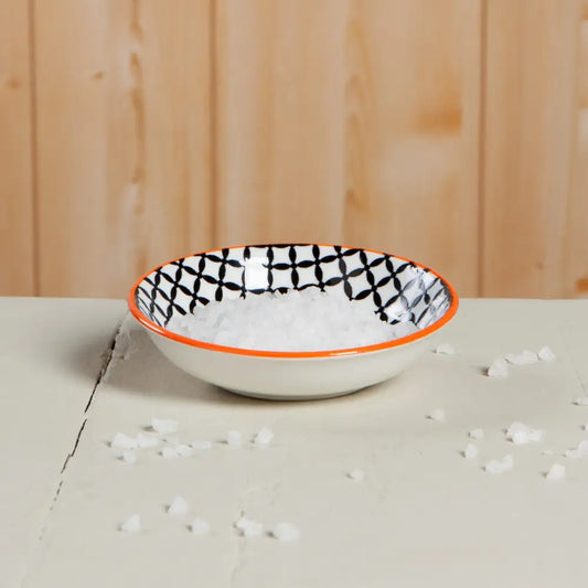 Danica - Black Lattice Dipping Bowl