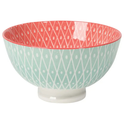 Blue Geo/Pink Bowl - PABOOM