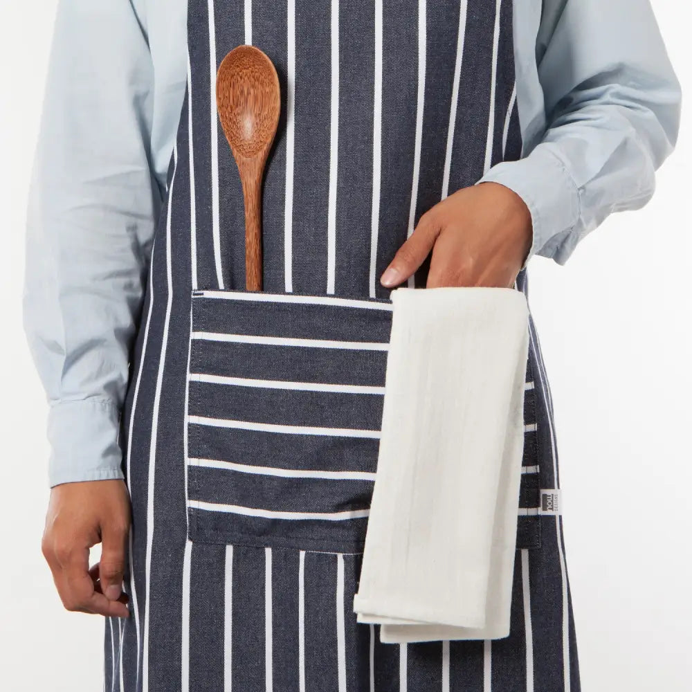 Danica - Butcher Stripe Chef Apron