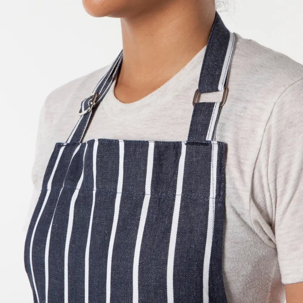 Danica - Butcher Stripe Chef Apron