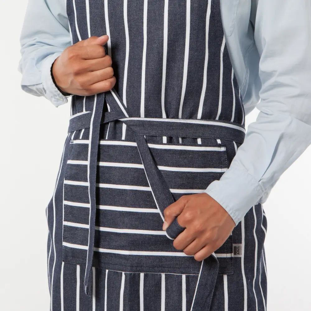 Danica - Butcher Stripe Chef Apron