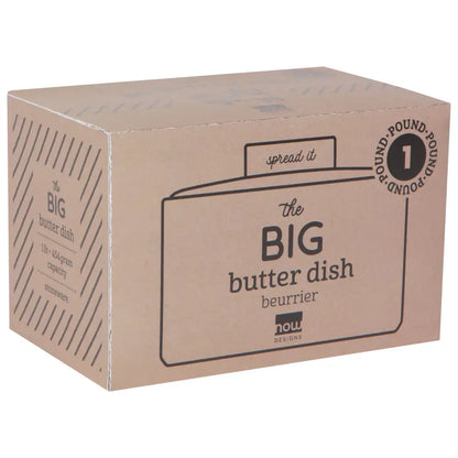 Butter Dish White - PABOOM