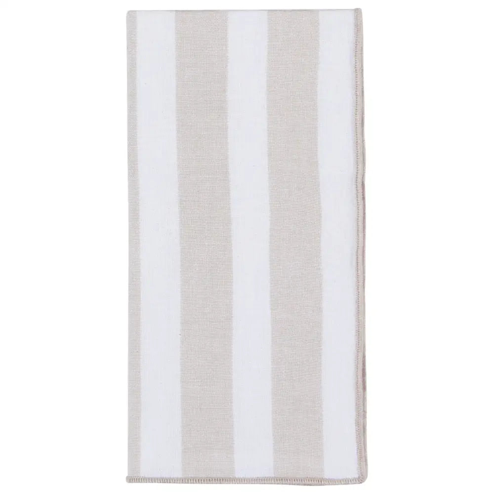 Caban Stripe Napkins Dove Gray - PABOOM