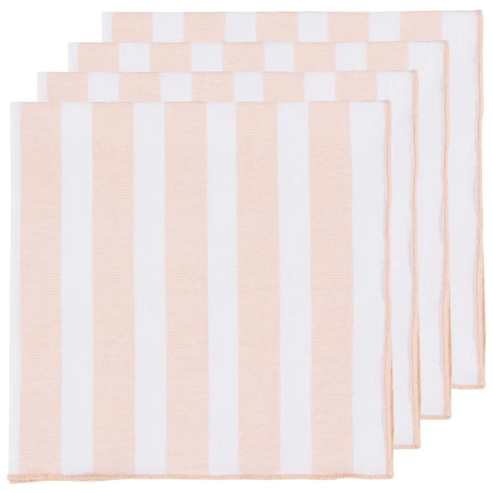 Caban Stripe Napkins Nectar - PABOOM