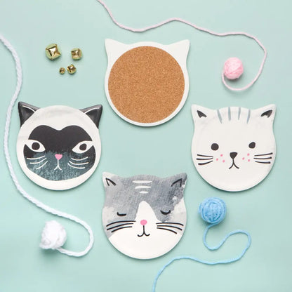 Cats Meow Soak Up Coasters Set - PABOOM