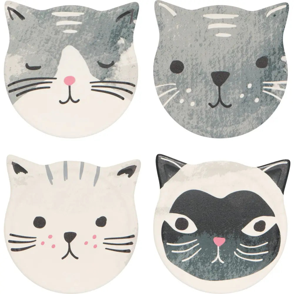 Cats Meow Soak Up Coasters Set - PABOOM