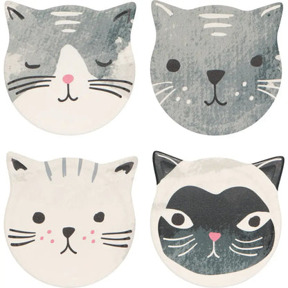 Cats Meow Soak Up Coasters Set - PABOOM