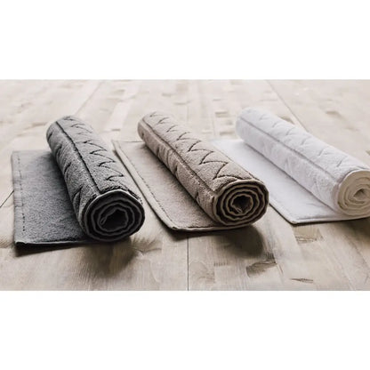 Charcoal Jacquard Bathmat - PABOOM