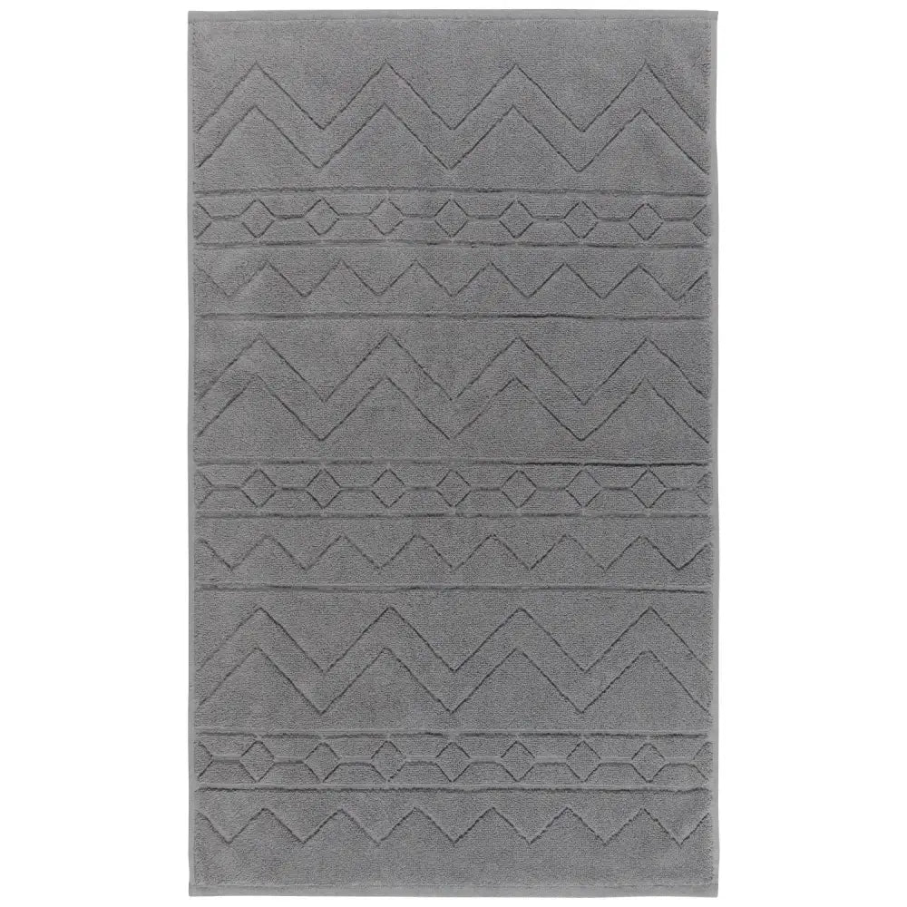 Charcoal Jacquard Bathmat - PABOOM