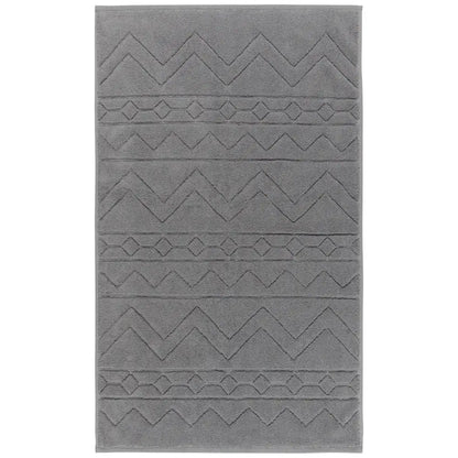 Charcoal Jacquard Bathmat - PABOOM