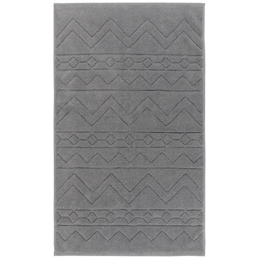 Charcoal Jacquard Bathmat - PABOOM