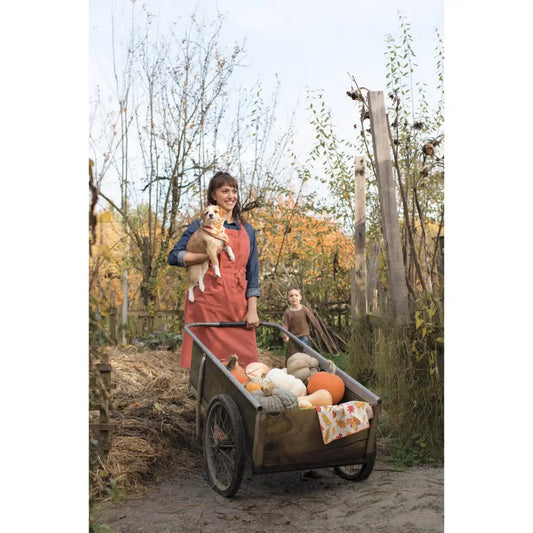 Danica - Clay Heirloom Stonewash Apron