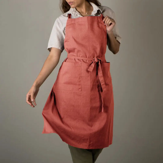 Danica - Clay Heirloom Stonewash Apron