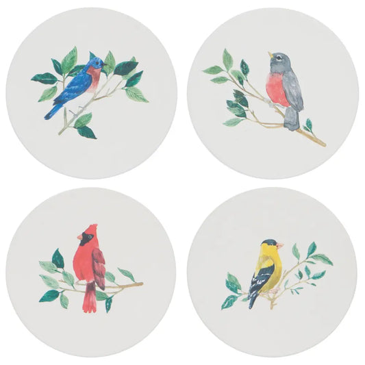 Coasters Soak Up Birdsong - PABOOM