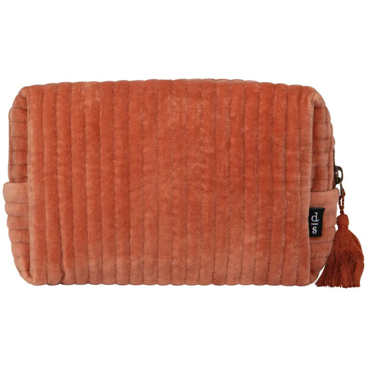 Danica - Copper Quilted Cosmetic Bag