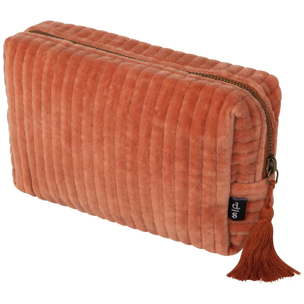Danica - Copper Quilted Cosmetic Bag