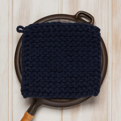 Cotton Knit Potholder Trivet - Shadow