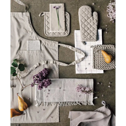 Cotton Knit Potholder Trivet - Shadow