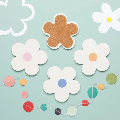 Daisy Soak Up Coasters - PABOOM