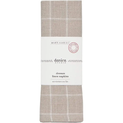 Denman Graph Paper Check Napkins - PABOOM