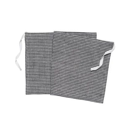 Denman Linen Apron Towel - Microcheck