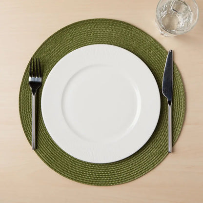Danica - Disko Round Placemat Fir Green