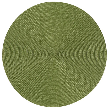 Danica - Disko Round Placemat Fir Green