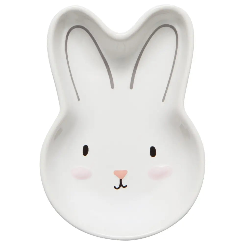 Easter Bunny Pinch Bowl White