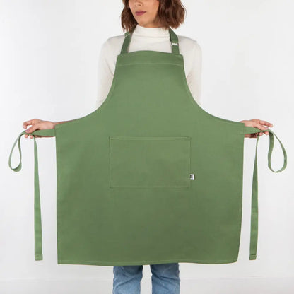 Danica - green apron pocket