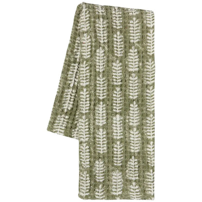 Fern Block Print Dishtowel - PABOOM