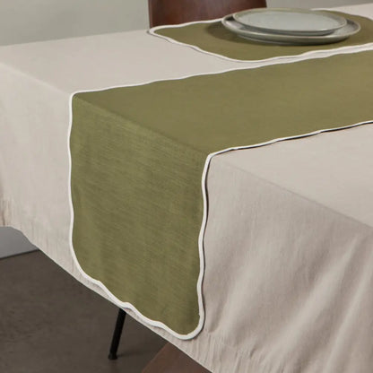 Florence Table Runner Olive Branch - PABOOM
