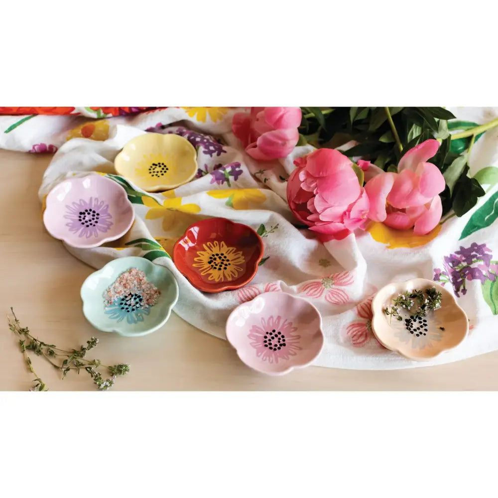 Danica - Flower Pinch Bowl Set of 6