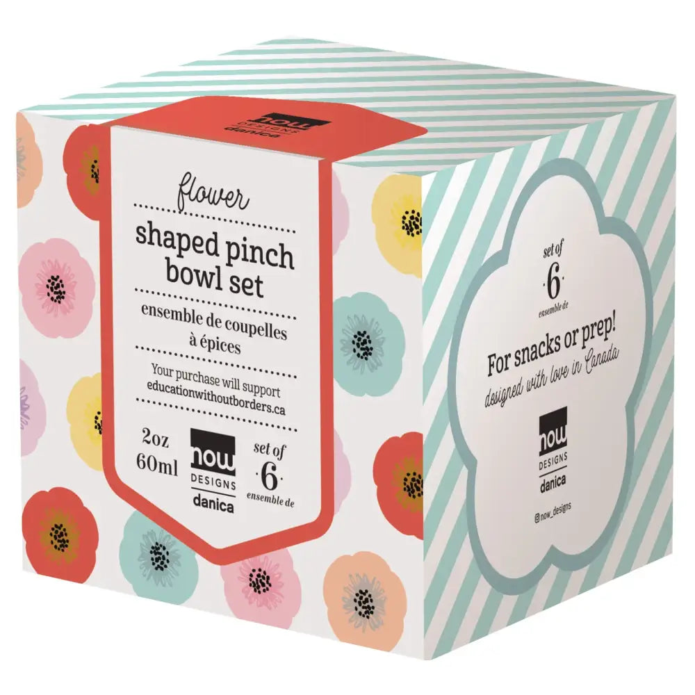 Danica - Flower Pinch Bowl Set of 6