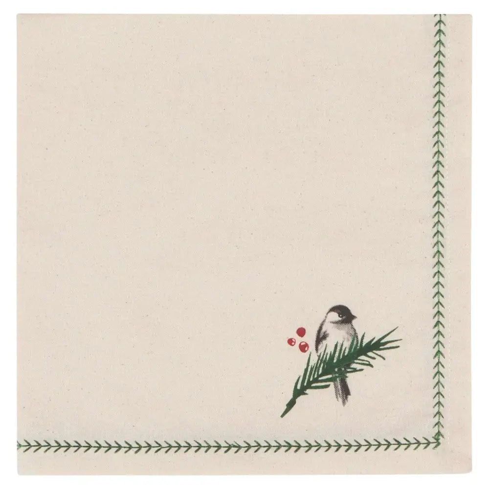 Forest Birds Napkins Set of 4