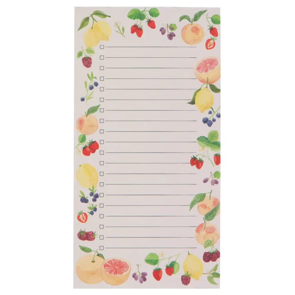 Danica - fruity to-do list notepad