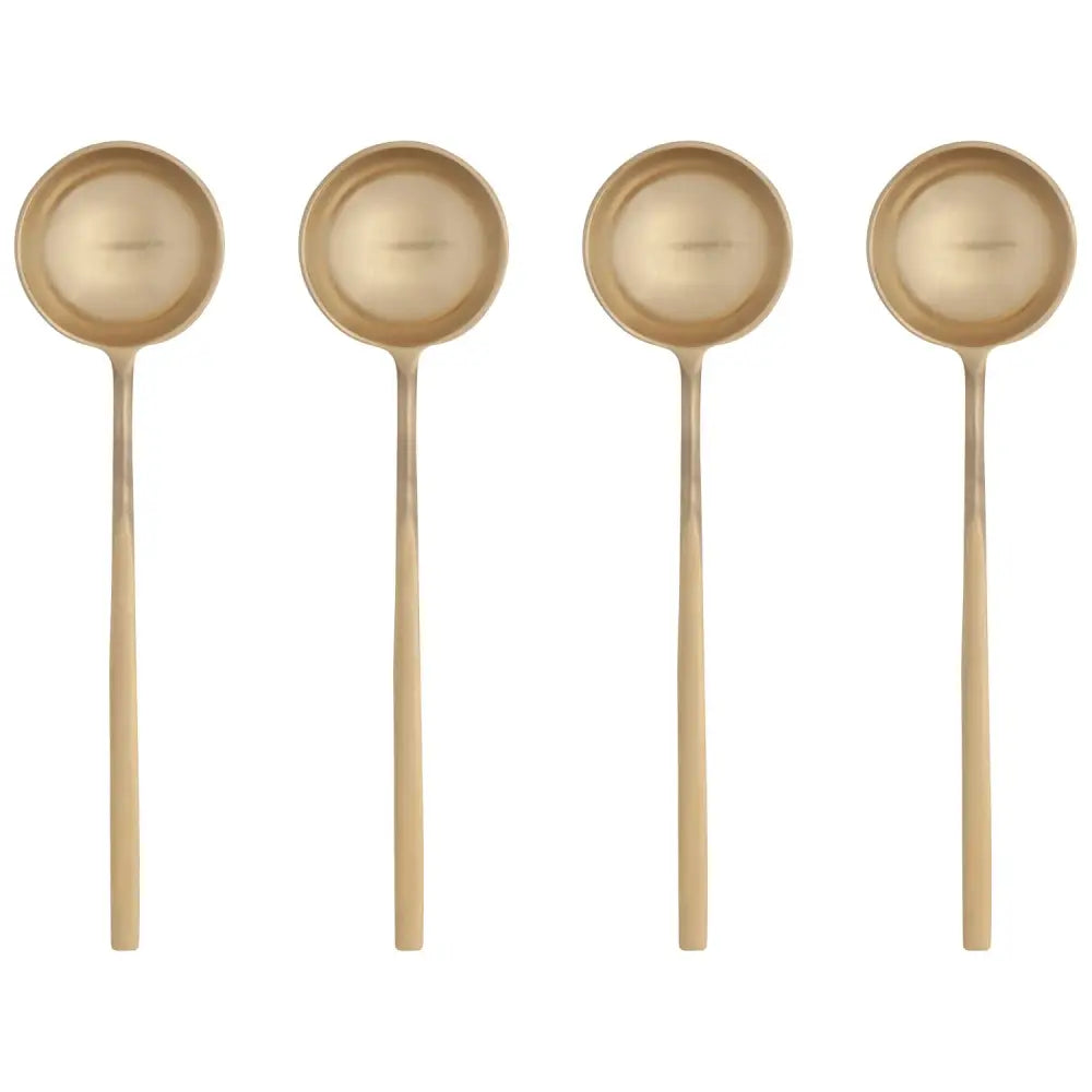 Gold Long Handle Spoon Set - PABOOM