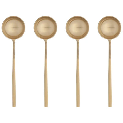 Gold Long Handle Spoon Set - PABOOM