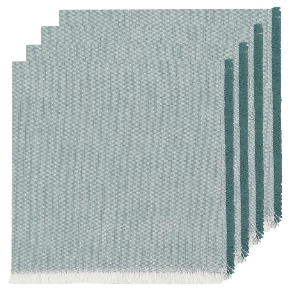 Lagoon Chambray Napkins Set - PABOOM