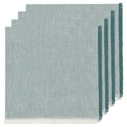 Lagoon Chambray Napkins Set - PABOOM