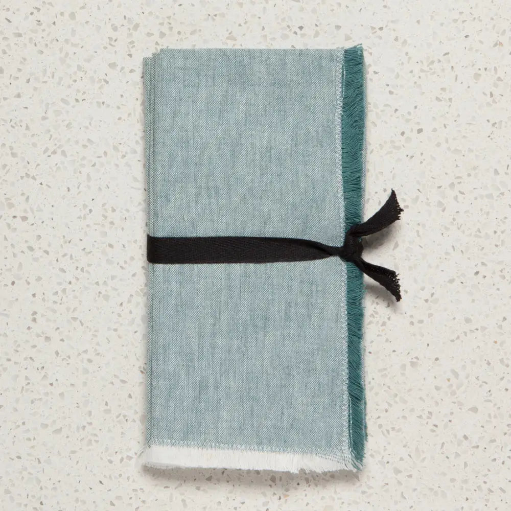 Lagoon Chambray Napkins Set - PABOOM
