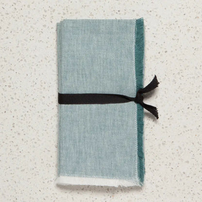 Lagoon Chambray Napkins Set - PABOOM