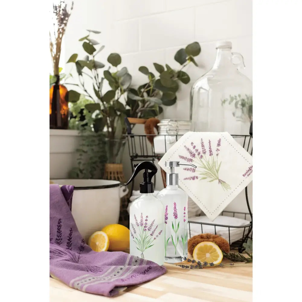 Danica - Lavender Jacquard Dishtowel