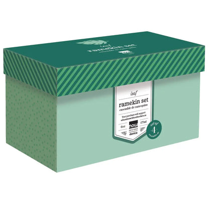 Danica - Leaf Ramekins S/4