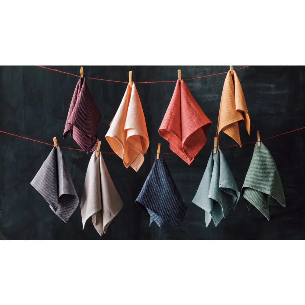 Linen Pinstripe Nectar Napkins - PABOOM