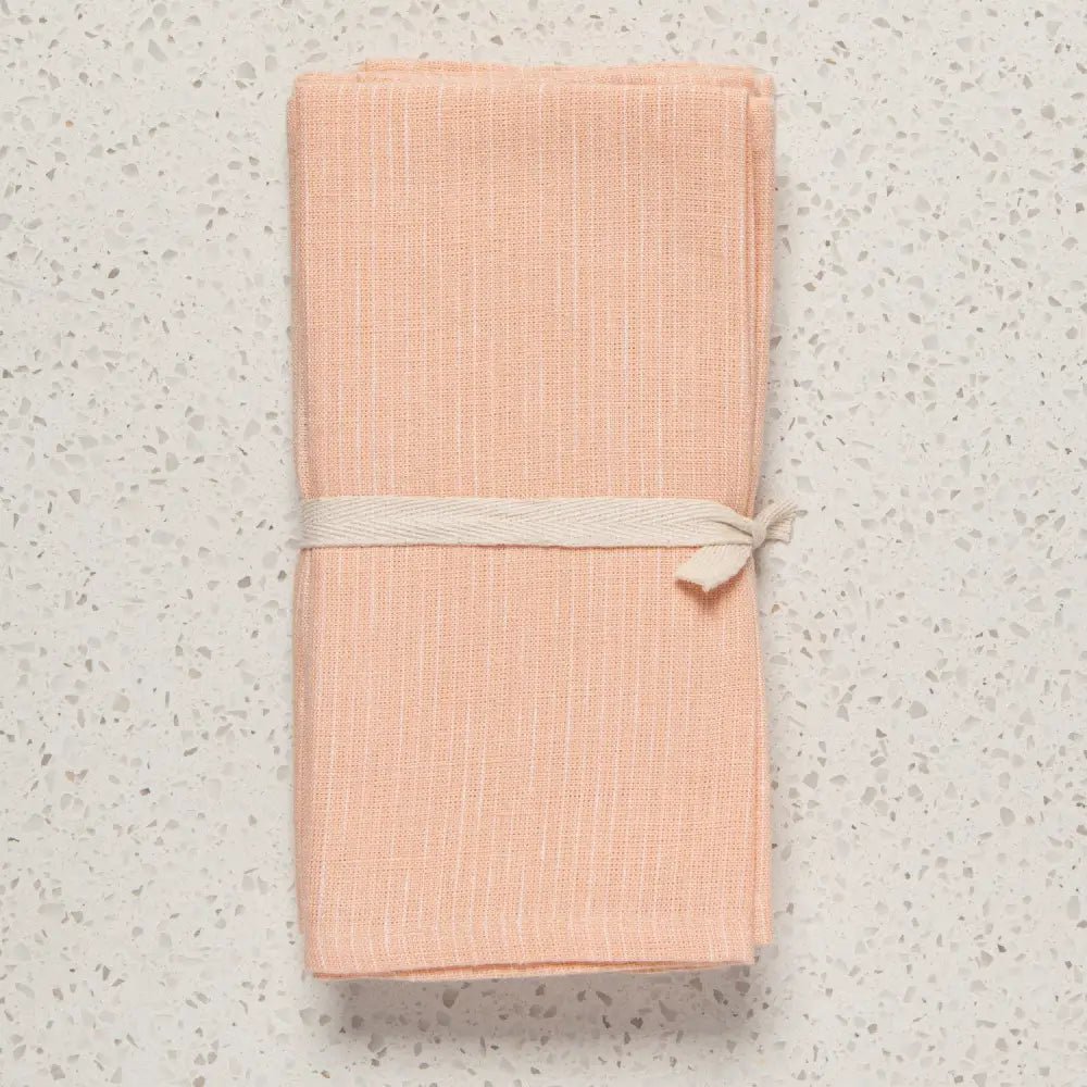 Linen Pinstripe Nectar Napkins - PABOOM