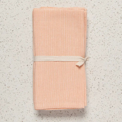 Linen Pinstripe Nectar Napkins - PABOOM