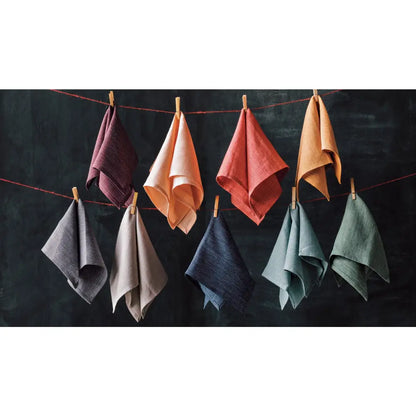 Linen Pinstripe Shadow Napkins - PABOOM